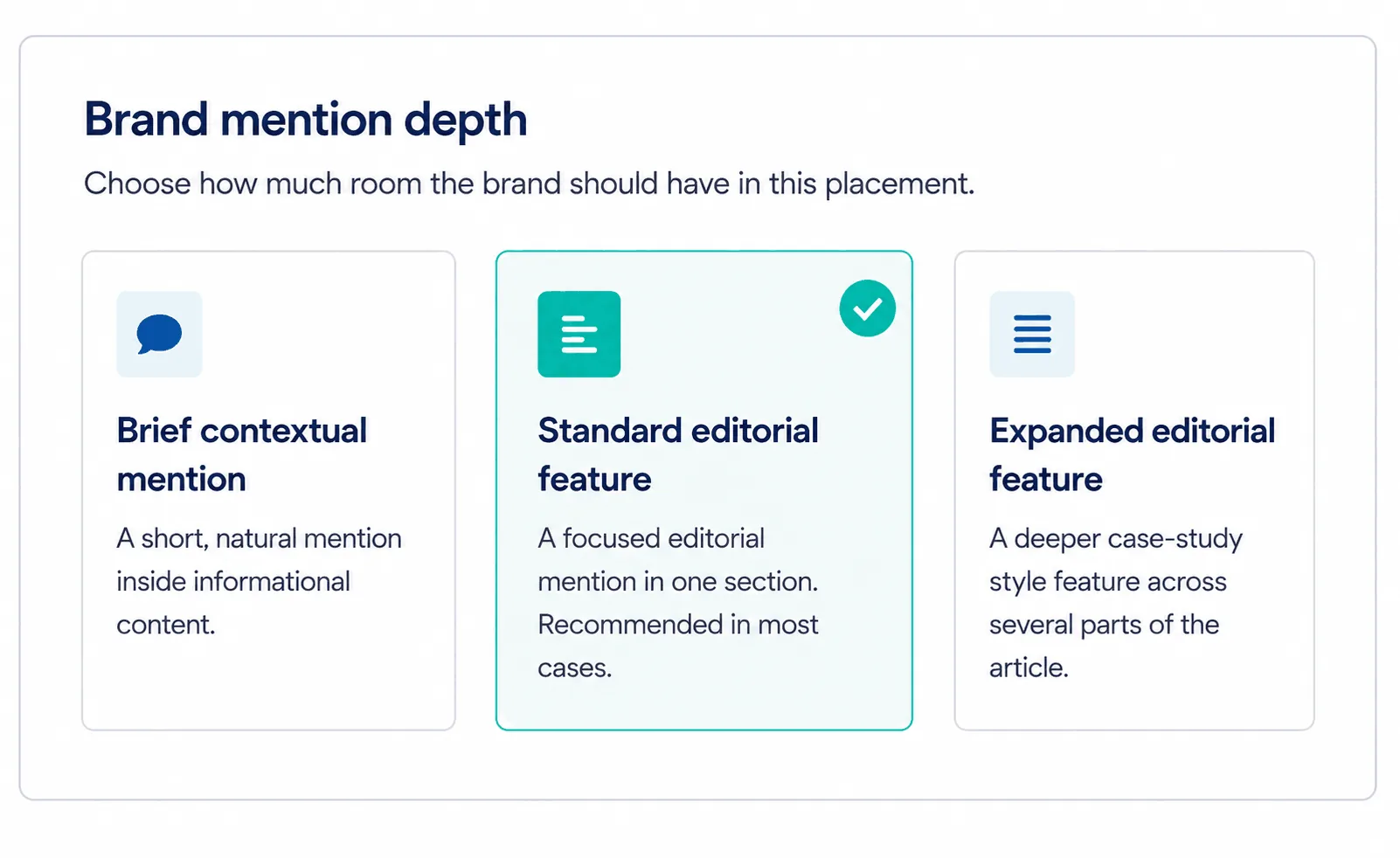 Rank Engine brand mention and content style controls